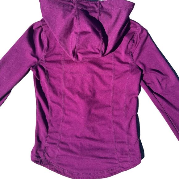 Jill Yoga Girls Purple Zip Active Jacket Size Large - Picture 3 of 5